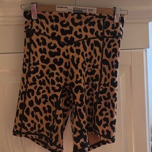 Balance athletica cheetah print kingdom Ryder shorts